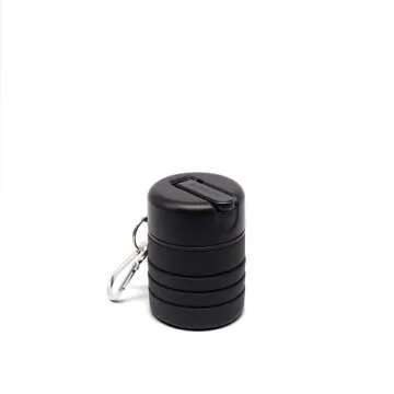 TUSHY Travel Bidet: Collapsible & Expandable for Discreet Portability | Refreshing Clean for Camping, Outdoors & Travel (Peri Bottle for Postpartum Care, Helps with Hemorrhoid Relief), Got2Go Onyx