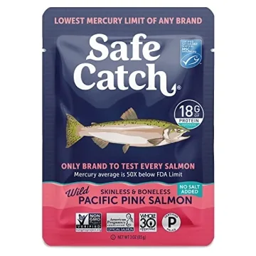 Healthy Safe Catch Skinless Boneless Salmon Pouch 3oz