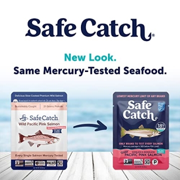 Healthy Safe Catch Skinless Boneless Salmon Pouch 3oz