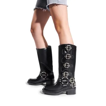 Stylish DREAM PAIRS Women’s Knee High Riding Boots
