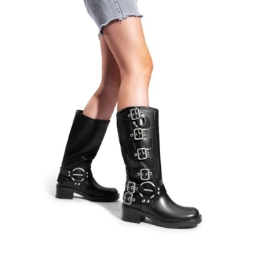 Stylish DREAM PAIRS Women’s Knee High Riding Boots