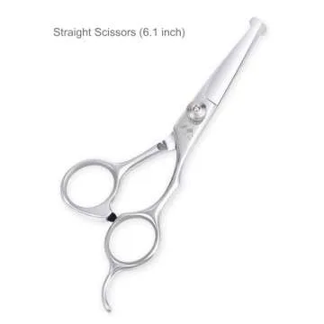 Premium Dog Grooming Scissors Kit for Safe Grooming