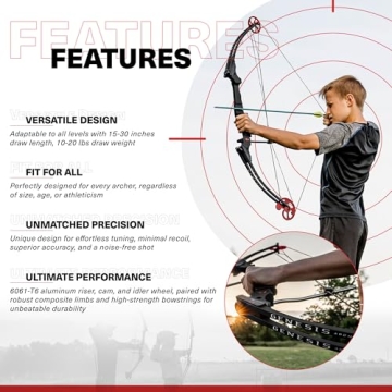 Genesis Archery Compound Bow for All Ages and Skills
