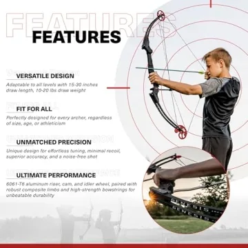 Genesis Archery Compound Bow for All Ages and Skills
