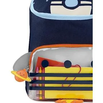 Skip Hop Sparks Kid's Backpack, Kindergarten Ages 3-4, Rocket