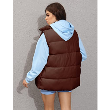 Chic Athlisan Women's Puffer Vest for Stylish Warmth