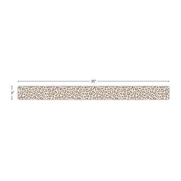 Teacher Created Resources Blush Leopard Print Straight Border Trim (TCR3939)