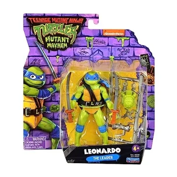 TMNT Leonardo 4.5” Action Figure - Perfect for Kids