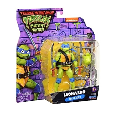 TMNT Leonardo 4.5” Action Figure - Perfect for Kids