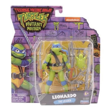 TMNT Leonardo 4.5” Action Figure - Perfect for Kids