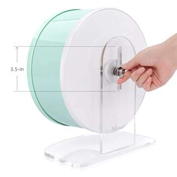 Niteangel Quiet Hamster Exercise Wheel for Small Pets