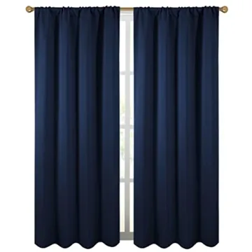 Diraysid Navy Blue Blackout Curtains for All Rooms