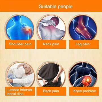 100pcs Self-Heating Ginger Patch for Lymph, Promote Blood Circulation, Pain Relief for Shoulder, Neck, Waist, Back, Hand, Foot, Knee & Joint, Stomach Bloating, Hot Compress Pad (12 * 8cm)