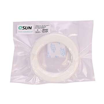 eSUN 1.75mm, Cleaning Filament, Prevent Nozzles and Extruders Clogging, 100g Spool 3D Printing Filament for 3D Printers, Natural