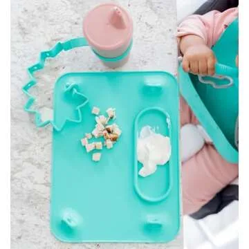 BUSY BABY Bottle Bungee Sippy Cup Strap - Spearmint