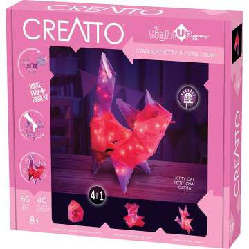 Creatto Starlight Kitty Craft Puzzle with Lights
