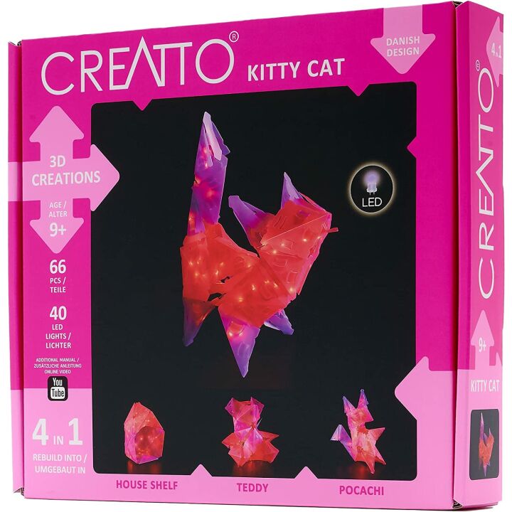 Creatto Starlight Kitty Craft Puzzle with Lights