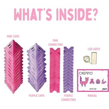 Creatto Starlight Kitty Craft Puzzle with Lights