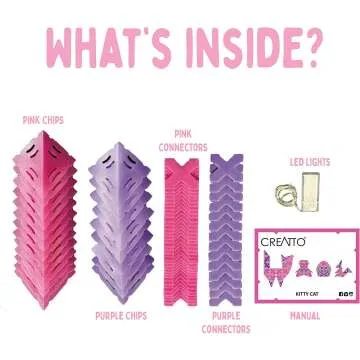 Creatto Starlight Kitty Craft Puzzle with Lights