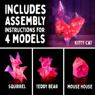Creatto Starlight Kitty Craft Puzzle with Lights