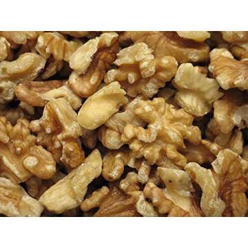 Yupik Raw California Walnuts, Halves & Pieces, 2.2 lb, Kosher, Gluten-Free, Vegan, Unsalted Nuts, Unroasted, Source of Omegas, Healthy Snacks, Nut Topping & Inclusion, Ideal for Baking & Cooking