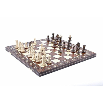 Wegiel Consul Chess Set - Handmade Wooden Game