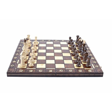Wegiel Consul Chess Set - Handmade Wooden Game