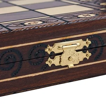 Wegiel Consul Chess Set - Handmade Wooden Game