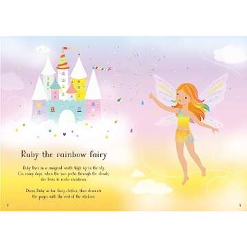 Little Sticker Dolly Dressing Rainbow Fairy
