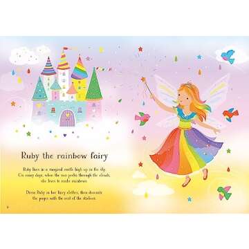 Little Sticker Dolly Dressing Rainbow Fairy