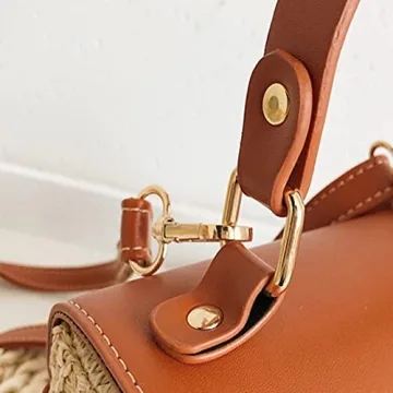 Stylish FAIRYSAN Women's Straw Crossbody Bag for Summer