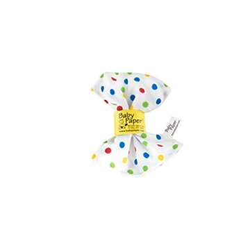 Baby Paper Original Crinkle Sensory Toy | Triangle, Yellow, Blue 3-Pack | Bright Colors, Washable, a...