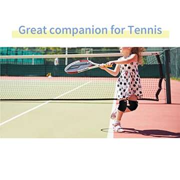 INDEEMAX Volleyball Knee Pads for Kids, Adjustable Children Knee Brace for Boys Girls Age 2-14, Toddler Knee Support Protector for Crawling, Dancing, Soccer, Biking