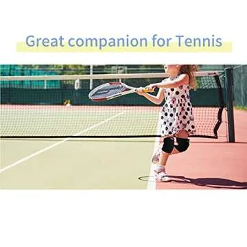 INDEEMAX Volleyball Knee Pads for Kids, Adjustable Children Knee Brace for Boys Girls Age 2-14, Toddler Knee Support Protector for Crawling, Dancing, Soccer, Biking