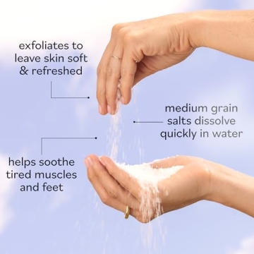 Sky Organics Epsom Salt Bath Soak 5 lbs Unscented Vegan