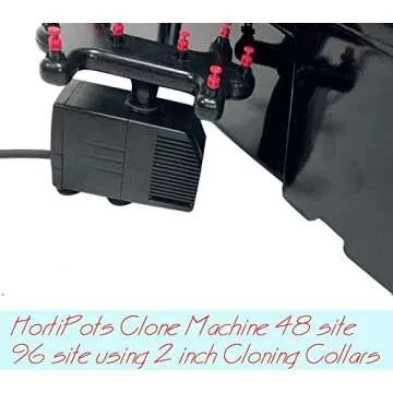 HORTIPOTS Aeroponic Clone Machine for 48 Cuttings