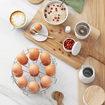 PACKISM Egg Steamer Rack for 18 Eggs in Instant Pot