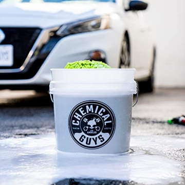 Heavy Duty Clear Car Wash Bucket 4.5 Gal by Chemical Guys
