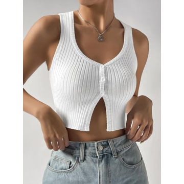 Chic Cropped Tank Top for Style and Comfort