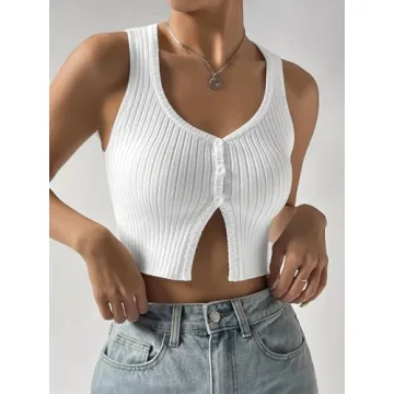 Chic Cropped Tank Top for Style and Comfort