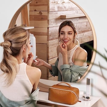 Telena Makeup Bag - Large Capacity Cosmetic Organizer