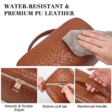 Telena Makeup Bag - Large Capacity Cosmetic Organizer