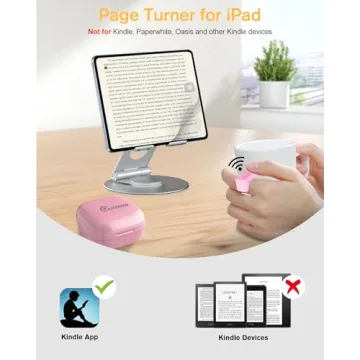 Wireless Remote for TikTok, Kindle & Camera Functionality