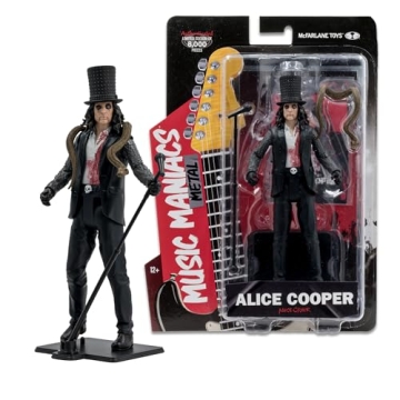 Alice Cooper Action Figure by McFarlane Toys 6in Collectible