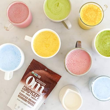 OM Mushroom Superfood Cordyceps Organic Powder for Energy
