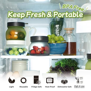 Versatile DeliOne Jars - Airtight Food Storage for All