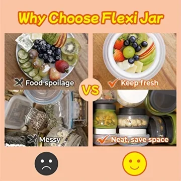 Versatile DeliOne Jars - Airtight Food Storage for All