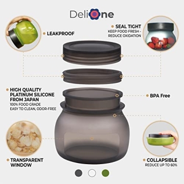 Versatile DeliOne Jars - Airtight Food Storage for All