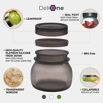 Versatile DeliOne Jars - Airtight Food Storage for All