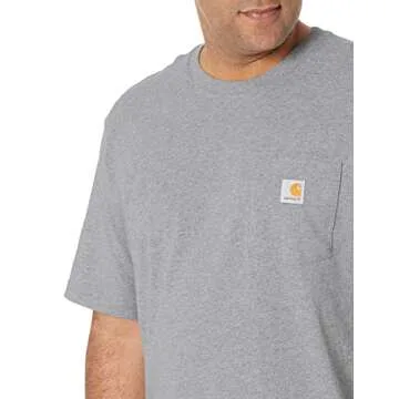 Carhartt Men's Heavyweight Short-Sleeve Pocket T-Shirt